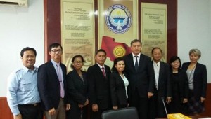 Cambodians colleagues gained the experience from RBF project in Kyrgyzstan